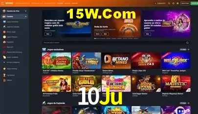 Slots com jackpots e giros grátis na 10Ju